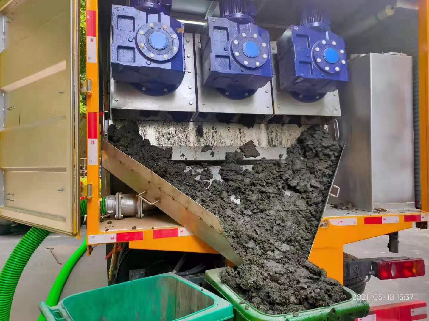 泽州化粪池清掏城市维护站-泥浆净化干湿分离处理